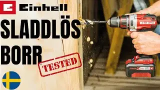SLADDL&Ouml;S BORR Einhell  TE-CD 18 Li Brushless-Solo SVERIGE SWEDISH LIDL