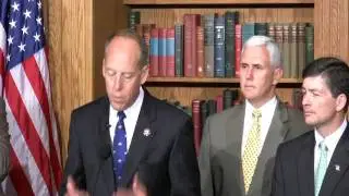 Press conference on the Walden-Pence Broadcast Freedom Amendment
