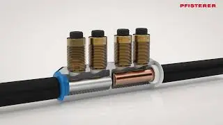 SICON - Kabelverbinder-System mit stufenlosen Abrei&szlig;schrauben