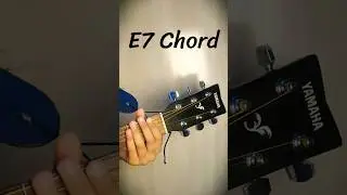 Guitar lessons for beginners (E7 chord) #guitar #chords