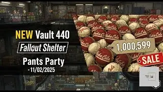 NEW Vault 440 - Fallout Shelter - Pants Party - 11/02/2025