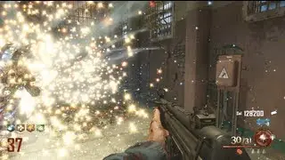 Black Ops 2 Zombies: Mob Of The Dead Round 37 Gameplay w/Syndicate!