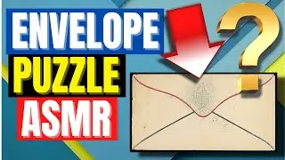 [ASMR] ENVELOPE PUZZLE | Belfast Accent | Quiet Whisper | Paper & Writing Sounds ✉️🖋️