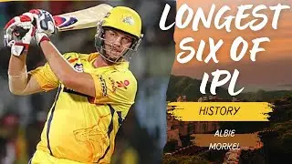 LONGEST SIX OF THE IPL HISTORY by albie morkel .
