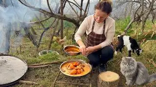 Reviving Old Recipes 🇦🇱🔥 &ndash; Chicken Porridge the Traditional Way