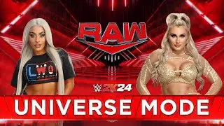RAW: Zelina Vega vs. Tiffany Stratton | WWE2K24 Universe Mode