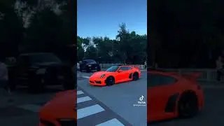 Sheeesh this neon orange #porsche GT3