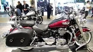 2014 Triumph Thunderbird LT N Walkaround - 2013 EICMA Milan Motorcycle Exhibition
