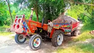 Tractor driver of Pakistan village life daily routine amazing tractor stunt video
