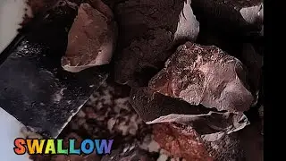 Full Swallow 🤤#mukbang #asmr #clay #eating 
