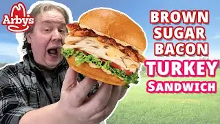 Arby's King's Hawaiian Brown Sugar Bacon TURKEY Sandwich Review!