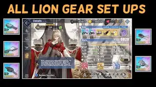 ALL LION GEAR SET UPS!! | Azur Lane