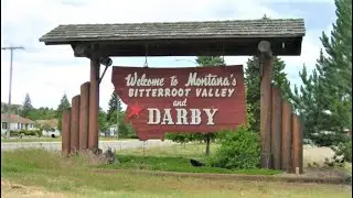 Driving Through Darby, Montana