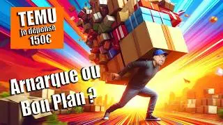 JE TESTE ENFIN LE SITE TEMU !!! ARNAQUE OU BON PLAN