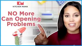 Kitchen Mama Can Opener Review: Solves All Your Can Opening Problems in One Push of a Button