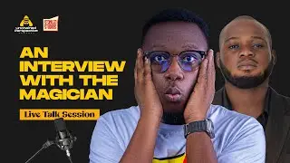 An Interview With The Young Magician From Ghana - Unchained Perspective (Live Talk Session ) #magic