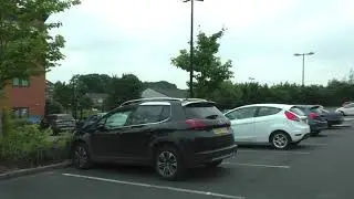 Driving On St Martin's Gate, George Street, Tallow Hill & Newtown Road, Worcester, England