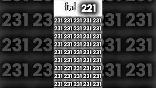 Are you a Genius? Try This Focus Test #maths #games #iqtest