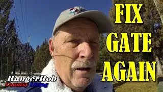 Fix Electric Gate Again, Sheered Bolts & Chicken Run | Rangerrob Country Living