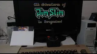 Commodore 64 Game: Jim Slim (2011) By Protovision, Commercial Floppy Disk, Digital Manual & Gameplay