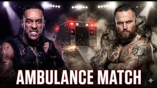 Aleister Black vs Damian priestAmbulance match #wwe #wwe2k25 #wwegames #wweshorts #wwegamingchannel