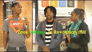 Revolution Mills! Rocky and Derrick Interviewing Graphical Artist Zeke!