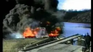 Norsafe Free Fall Lifeboat - Fire Testing