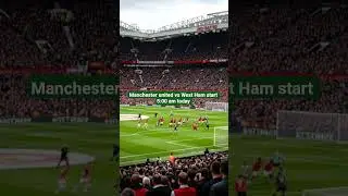 #Manchester united vs westham start 5:00 am today game