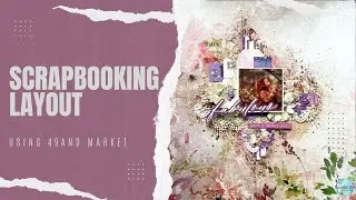 Fabulous | Scrapbooking Layout | @49andmarket  : Plum Grove collection