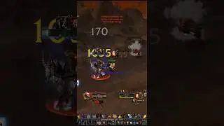tauren druid jumped in to help his friend #1v2 #wow #era #pvp #worldofwarcraft #classicwow #rogue