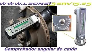 comprobador angular de caida