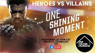 Pop Culture Clubhouse Heroes vs Villains Tribute
