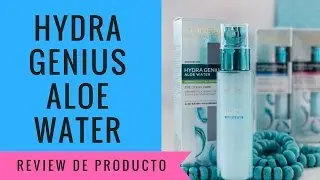 💧HYDRA GENIUS Aloe Water de LOREAL !!!! Reseña COMPLETA