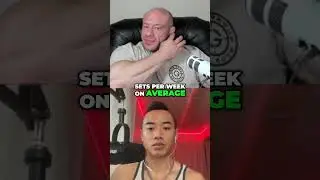 Mike Israetel: How many sets per week do you do?