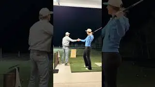 first try🤠 #golf #golfskill #golfswing #golftrickshot