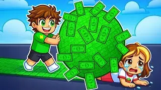 Fac cea mai MARE *MINGE DE BANI* pe ROBLOX...