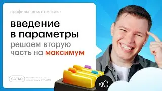 Введение в параметры с Денисом. Решаем вторую часть на максимум | ЕГЭ 2025 | СОТКА