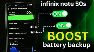 Infinix note 50 S battery Backup Enhance | infinix note 50s battery test |  infinix note 50s 5G