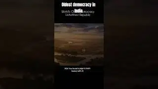 World's oldest democracy lichhavi republic#history #historical  #viral #trending #shorts #subscribe