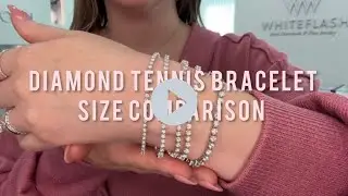 Diamond Tennis Bracelet Size Comparison