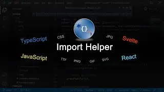 import helper, a vscode extension - walkthrough