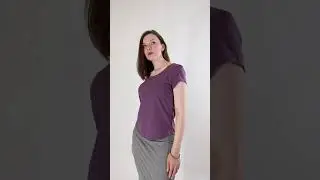 Обзор базовой футболки SOKA из коллекции Basic Premium Collection (Виноградный шейк)