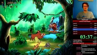 Sling Shooter in 4:45 [WR] - Timon & Pumbaa's Jungle Games (PC)