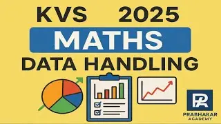 KVS PRT Maths Complete Data Handling |Concept  MCQ |live on 7 PM