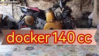 la première partie machine docker 140cc الجزء الاول كفاش تفكاك محرك دوكير