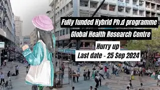 Ph.d admission 2024 in Delhi/Public health foundation of India /UniversityOfLeicester/HRIDAY