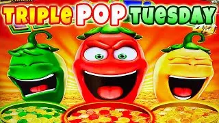 Flamin Fiesta slot for Triple Pop Tuesday from Resorts World in Las Vegas!