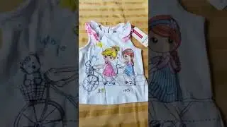 Ajio Kids Wear Girl Top Haul l #Shorts l #Cloth Unboxing Video l #Cloth Collection