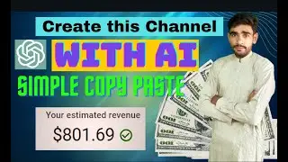 Faceless YouTube channel From AI (simple Copy paste Yt channel) Master of Learning