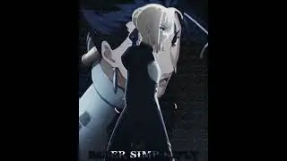 Saber Vs Lancer #trending #shorts #fatestaynight #fgo #anime #wis #edit